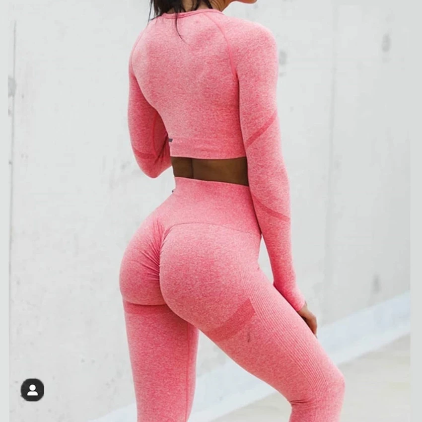Women High Waist Scrunch Bubble Butt Yoga Pant Fitness Ladies Gym Sports Workout Leggings Push Up Female Gym Leggings