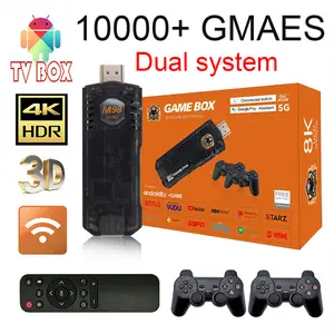 10000/3500 Jogos 4K HDMI Game Stick Sem Fio Dupla Console/Único Jogo De  Vídeo Box Retro Compatível Com Ps1/Cps/Fc/Gb/10 + Emuladors M8 Gamepad