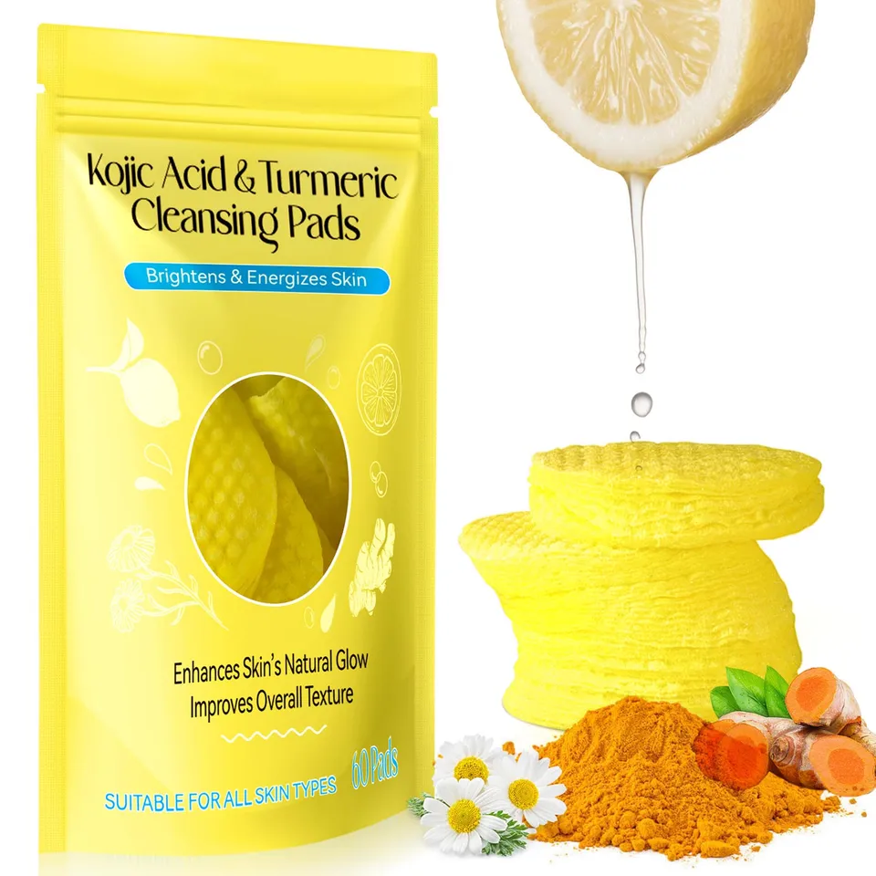 Turmeric Deep Cleansing Pads for Face and Body