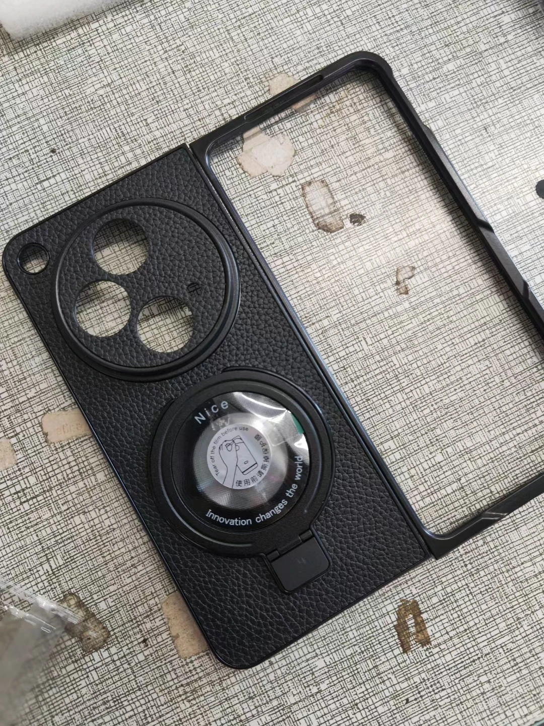 

Чехол из натуральной кожи для Find N3 чехол Магнитная Беспроводная поддержка Magsafe защита OPPO Find N3