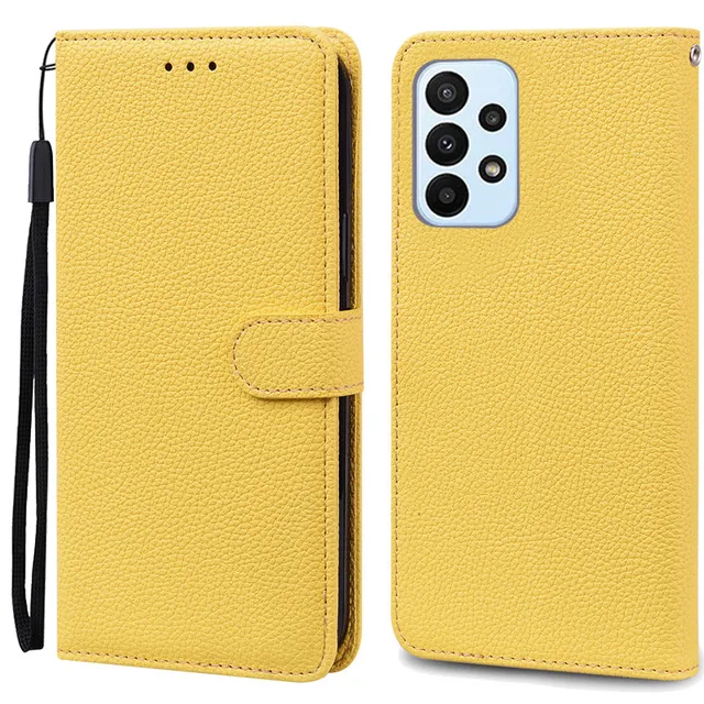 A23 Case For Samsung Galaxy A23 Case 2022 Luxury Leather Wallet Flip