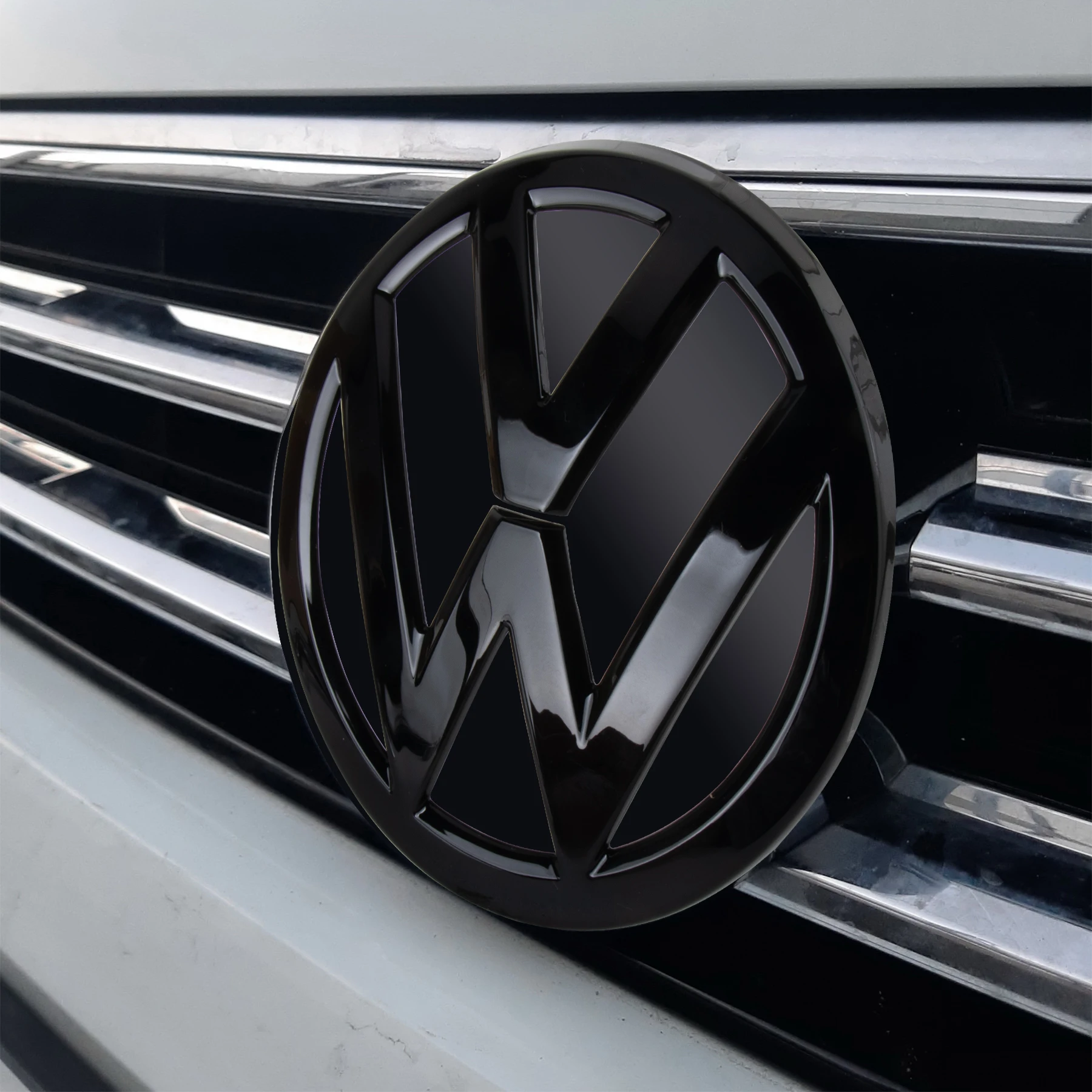 자동차 전면 라디에이터 배지 후면 트렁크 뚜껑 엠블럼 교체 장식 액세서리, 폭스바겐 VW 골프 7 MK7 2014 2015 2016 2017