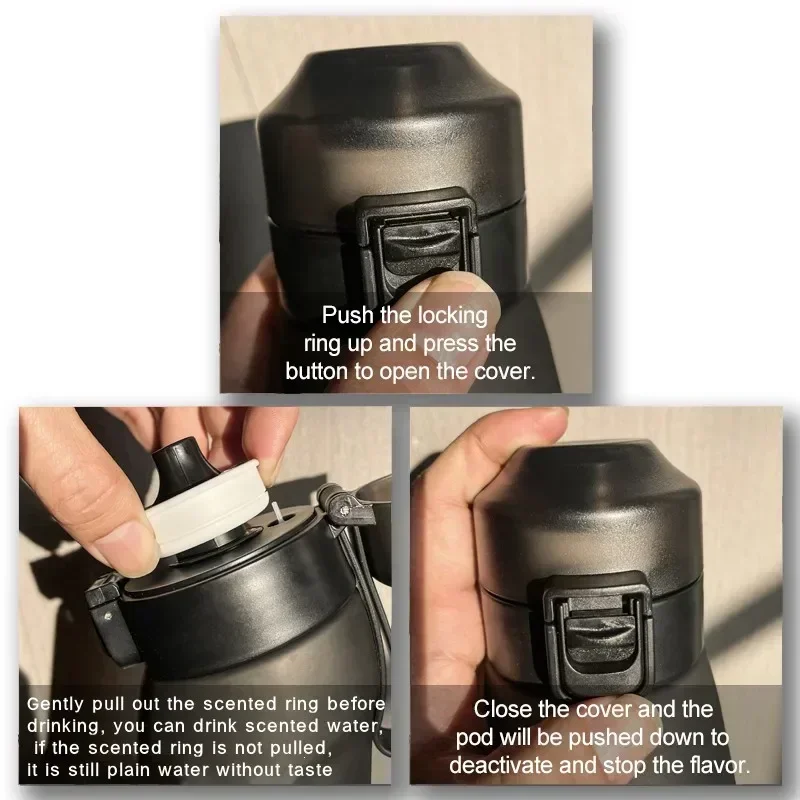Air Bottle Up Beverage Meets Fruit Flavor The Smell of Defective Flavor Pods and Tritan Plastic Water Beverage Drinkware Water Bottle Plastic Water Bottle