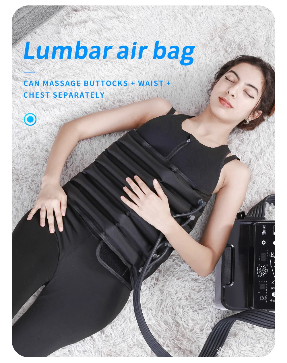 6-Chamber Exercise Recovery Boots Foot Air Wave Pressure Massage Leg Lymphatic Drainage Relaxation and Recovery Ion Therapy 16 6-Chamber Exercise Recovery Boots Foot Air Wave Pressure Massage Leg Lymphatic Drainage Relaxation and Recovery Ion Therapy 10