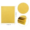 Uxcell 6pcs 2mm Thick Gold Powder Glitter EVA Foam Sheet Sponge Paper Foam Paper Kindergarten DIY Handmade Supplies Without Glue 3