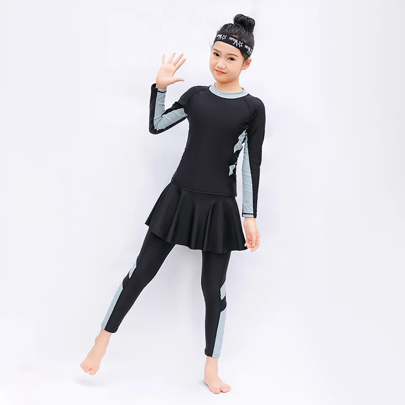 BaronHong Costumi Da Bagno Musulmani Set Costumi Da Bagno Floreali - Foto 12