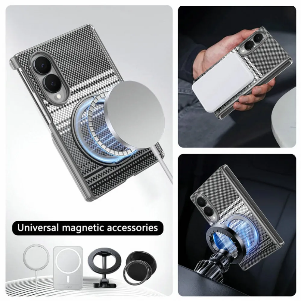 Luxury Ring Magnet Back Cover with Wide Stand – Premium Case
