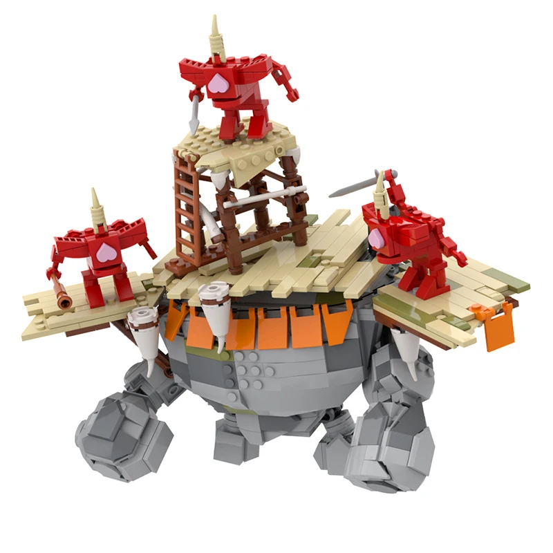 Lego Moc Zelda Bokoblin Talus de Bataille