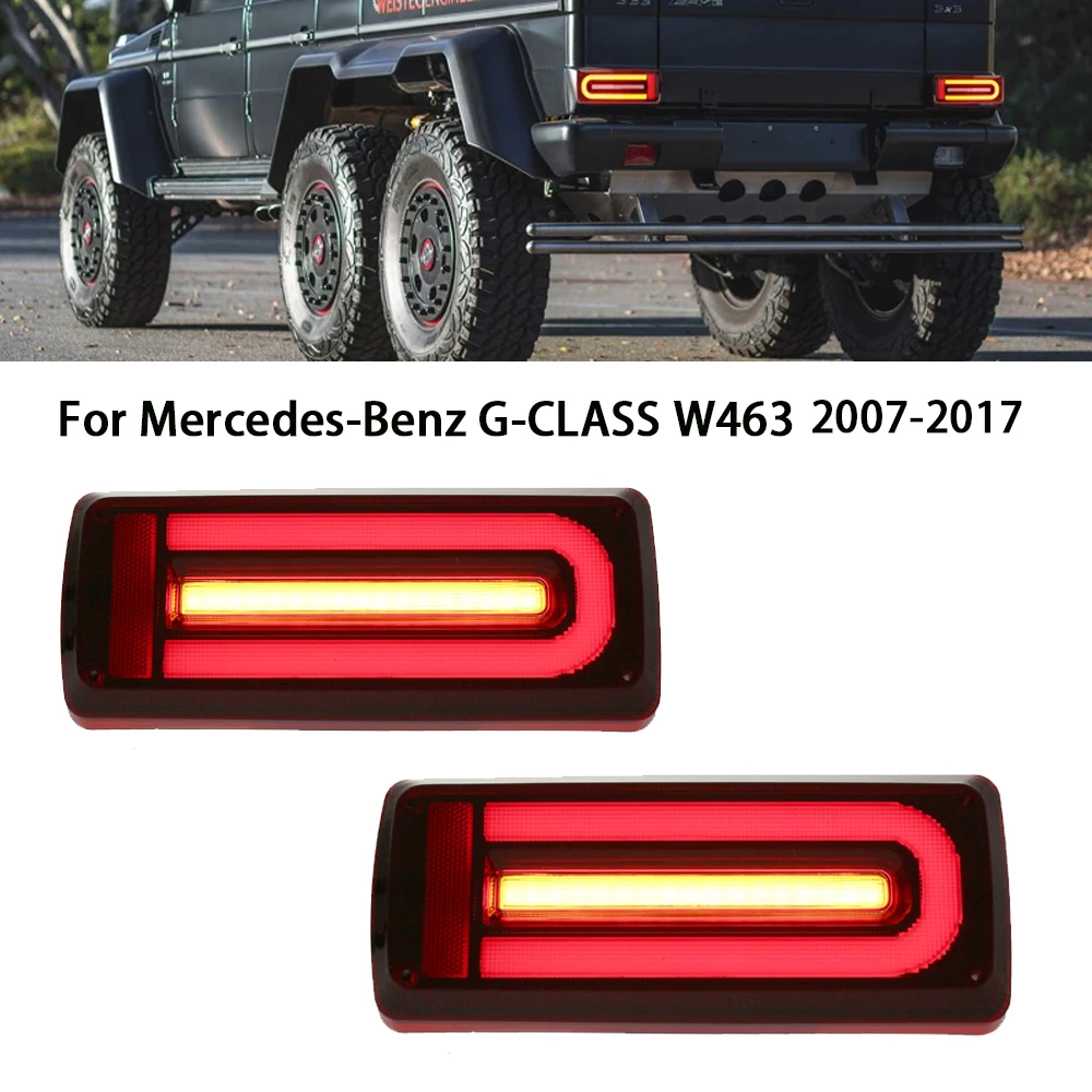 

Задний фонарь в сборе, подходит для Mercedes-Benz G-Class 2007 - 2018 W463 G55 G350 G500 G63, модифицированный шлейф для рулевого освещения