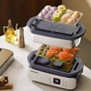 BLAUPUNKT 220V Zoning Control Stainless Steel Electric Steamer 12L Home Multi Steamer 2000W Steam Stew All-in-one Pot 3