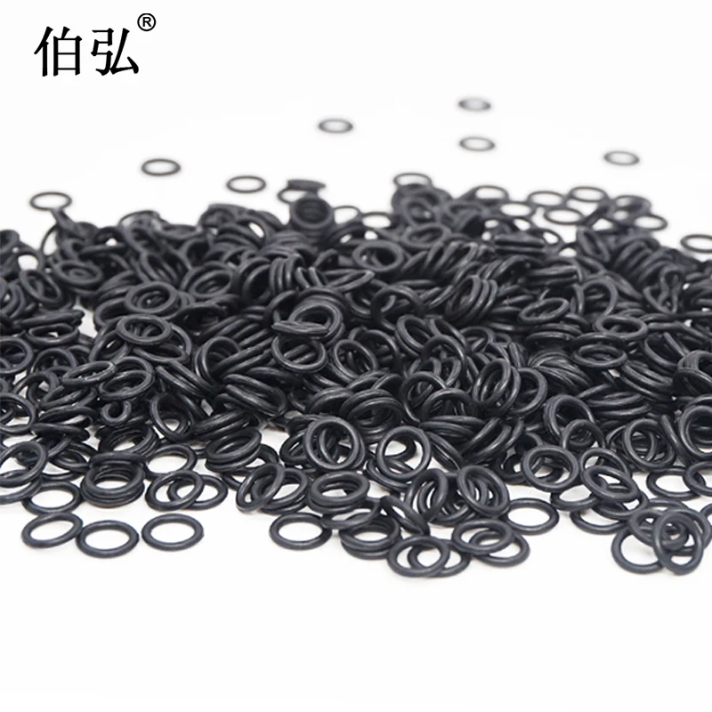 NBR O Ring Seal Gasket Thickness CS1mm OD4-50mm Automobile Petrol Nitrile Rubber O-Ring Waterproof rubber o rings keycap o rings silicone o rings sealing gasket adjusting shim gasket rubber washers stainless steel washer oil seals rubber grommet rubber grommet kit