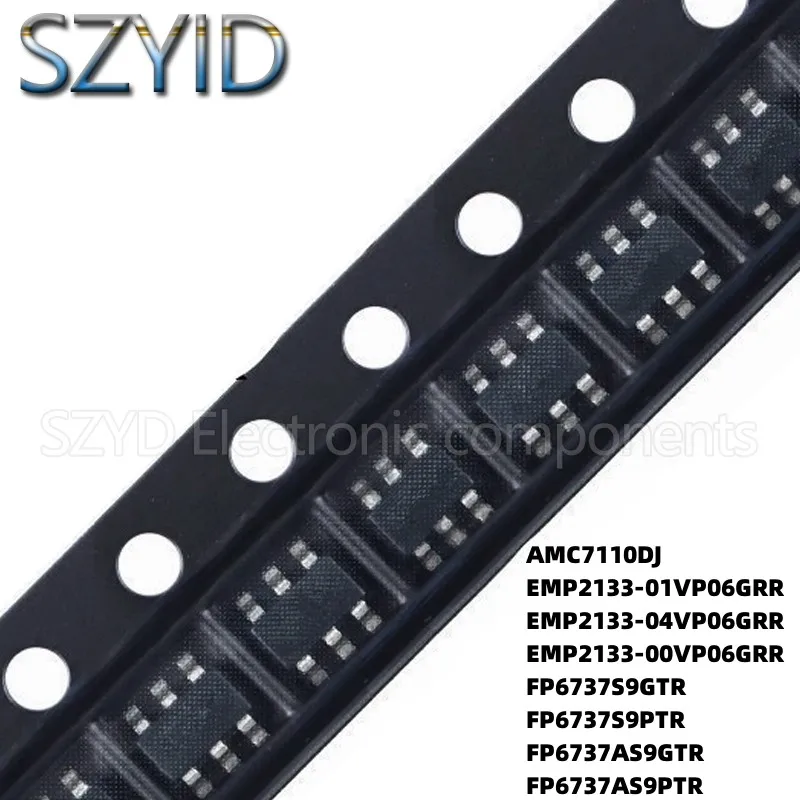 

100PCS TSOT23-6 AMC7110DJ EMP2133-01VP06GRR EMP213304VP06GRR EMP2133-00VP06GRR FP6737S9GTR FP6737S9PTR FP6737AS9GTR FP6737AS9PTR
