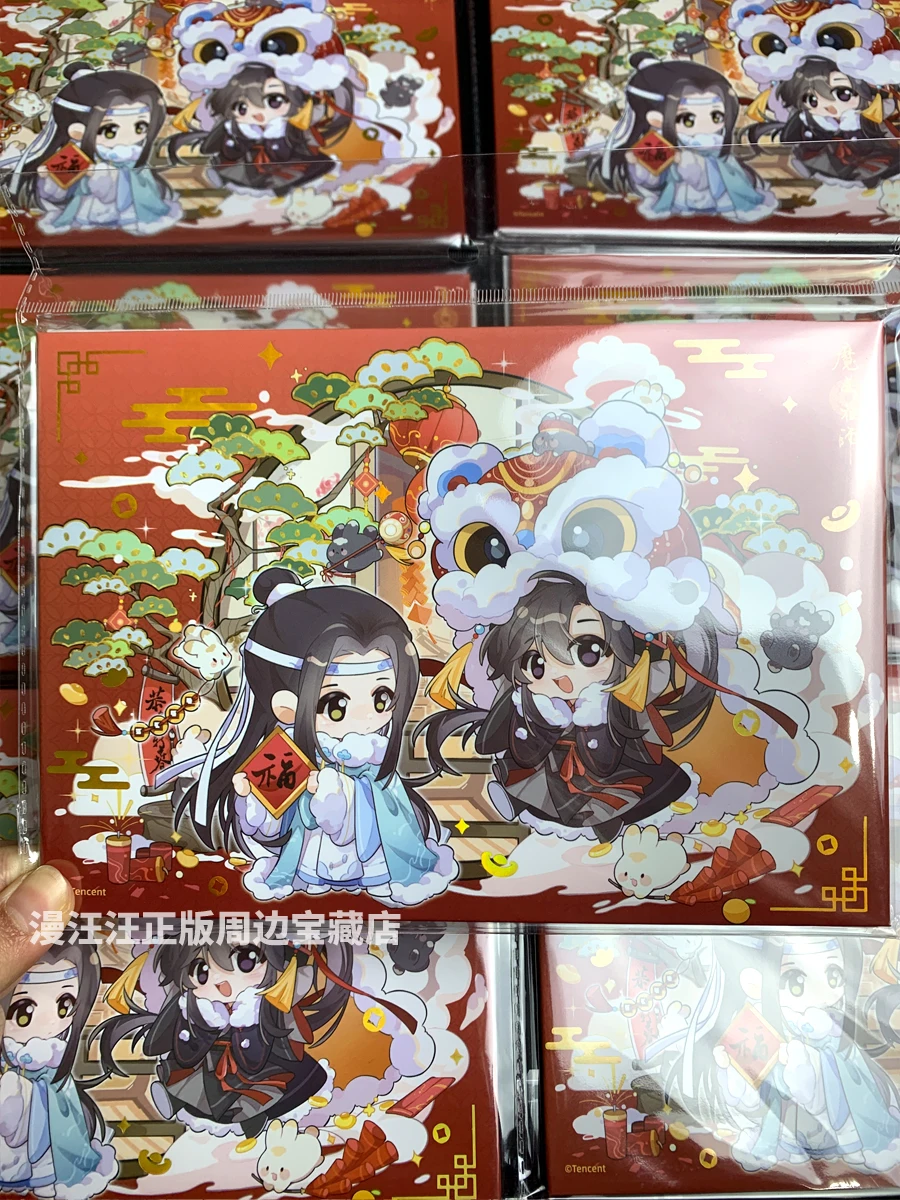 

Игра большой мастер демонического культивирования WeiWuXian LanWangJi косплей с новым годом каждый день неограниченная подпись доска амбисит