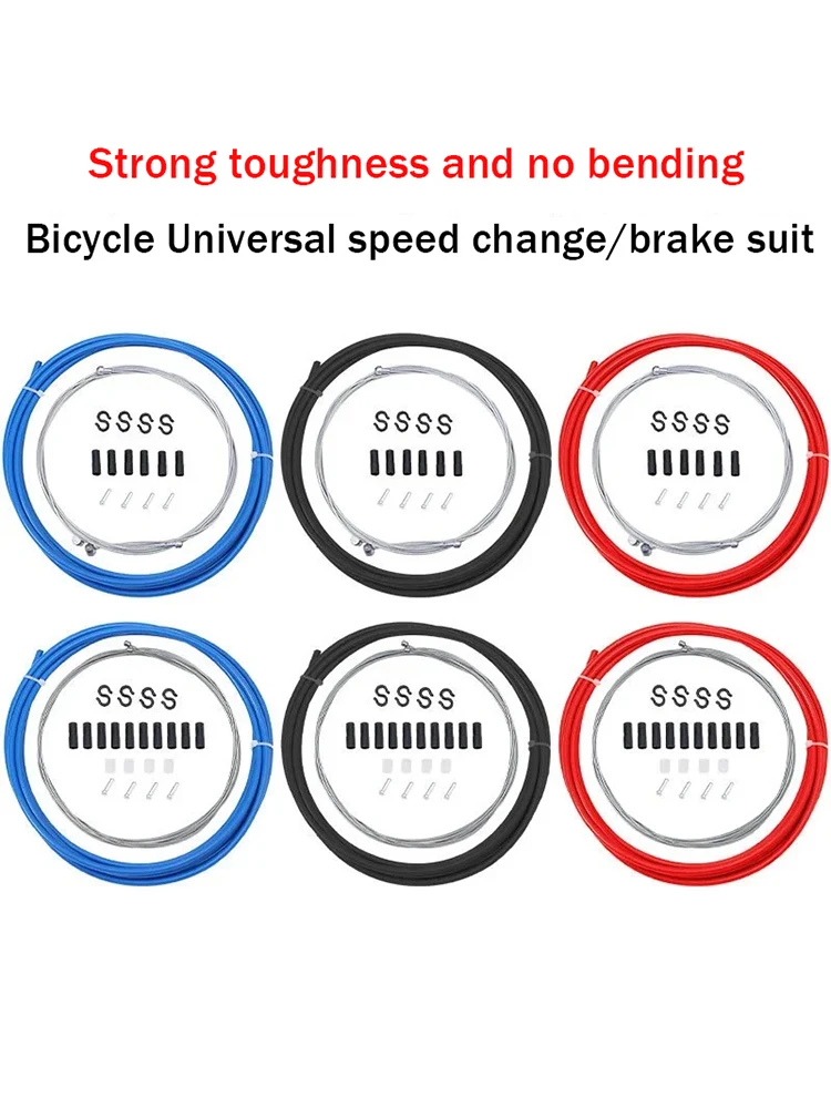 Description Picture 2 of item3M MTB Road Bike Brake/Shifting Cable Housing Sets 4mm 5mm Bicycle Derailleur Line Pipe Brake Cable Line Pipe Kit Bike Parts