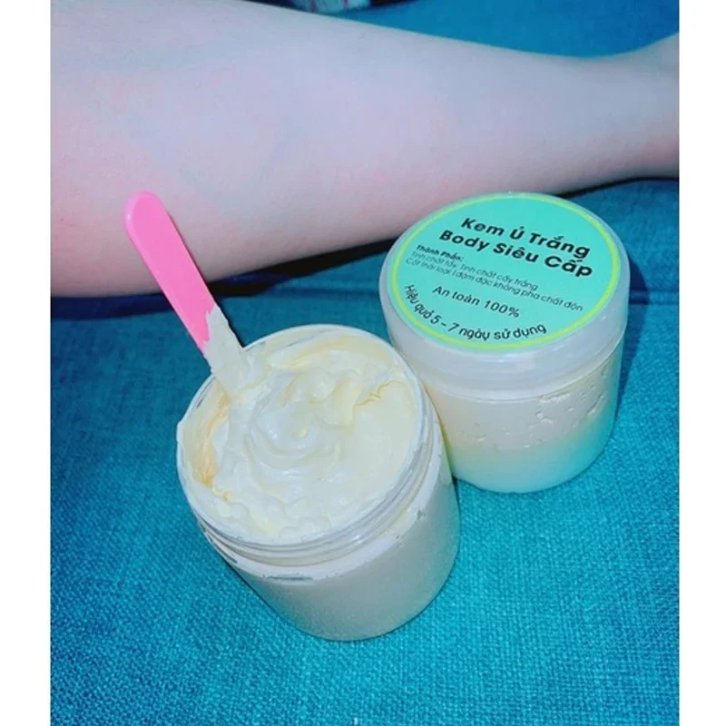 5/3/2Bottle Vietnam Brightening Body Hydrating Moisturizing Lightening kem cot thai cao cap u trang manh tham nhanh xanh 200g