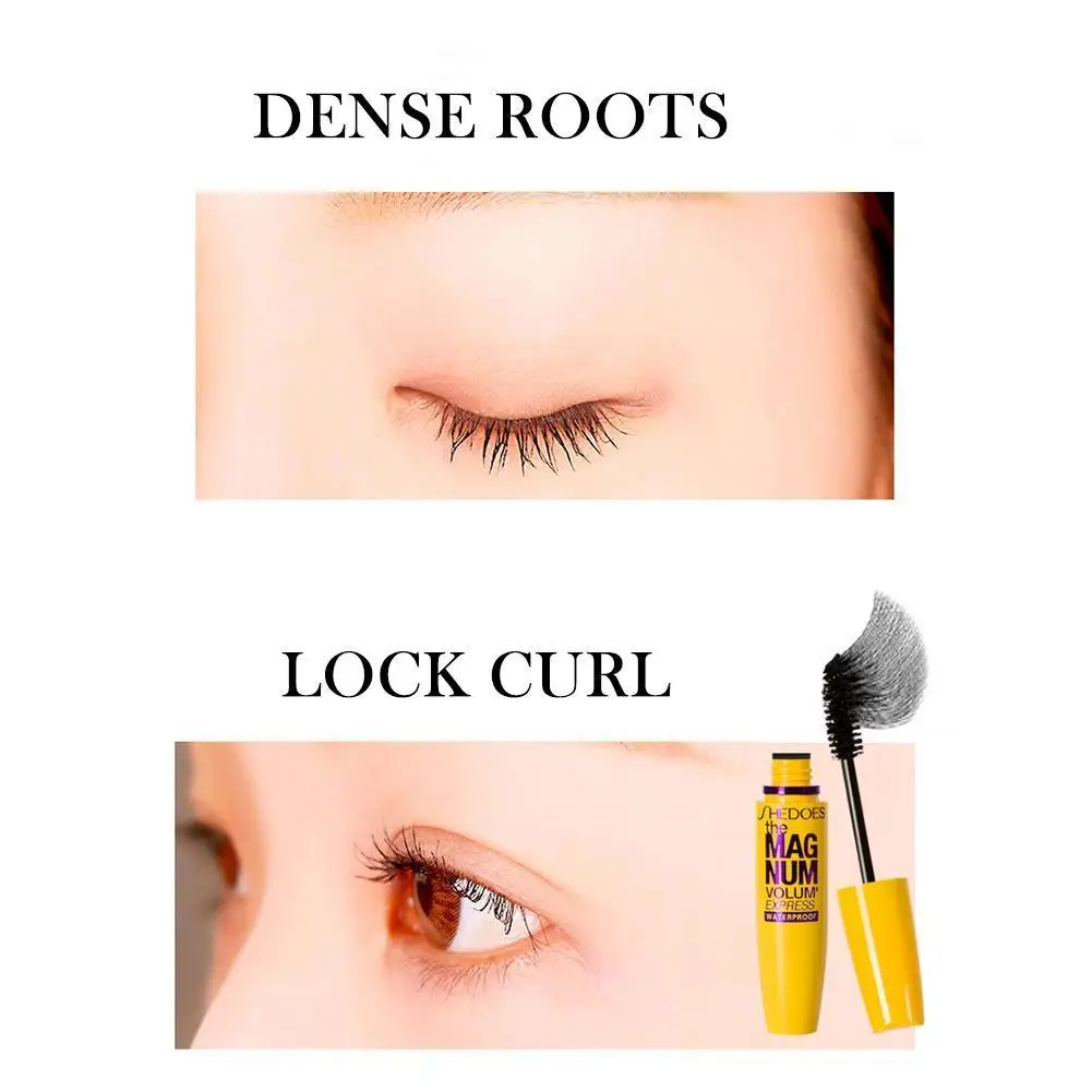 

1pcs New Brand Eyelash Mascara Makeup Kit Long Lasting Natural Waterproof Black Professional Eye Mascara Cosmetic Make Up