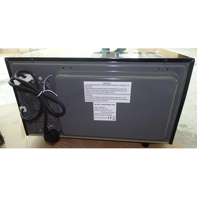 23L Built-in MWO Knob Control with Grill Stainless Steel Microwave Oven
