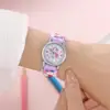New Fashion Colorful Cartoon Unicorn Student and Children's Watch Quartz Watch Electronic Watch 6