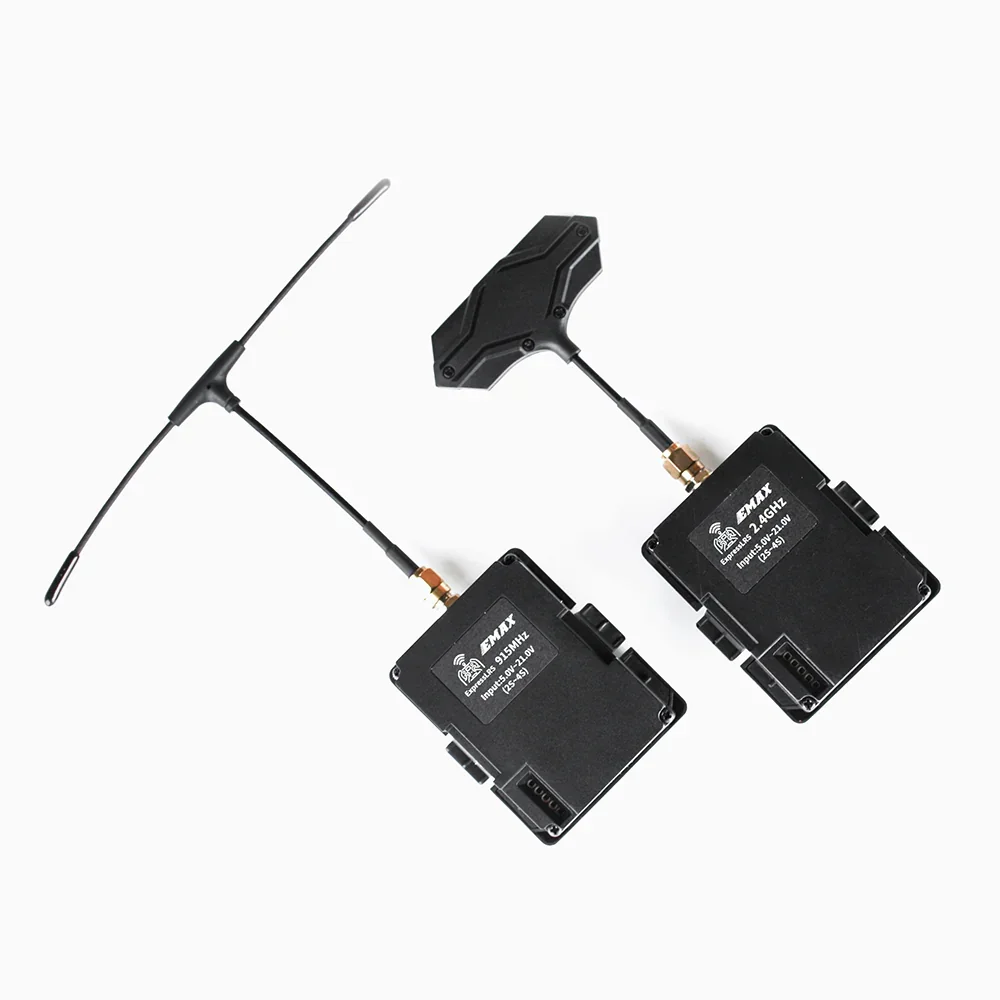 Original EMAX Official Aeris Link ExpressLRS ELRS Micro TX Module 2.4G 915MHz OLED Screen Cooling Fan RC FPV Drone Drone Antenna Drone Signal Booster RC Receiver