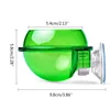 Reptile Feeding Bowl Clear Anti-escape Pet Bowl Insect Worm Food Container Lizard Gecko Chameleon Reptile Small Pet Water Bowl 2