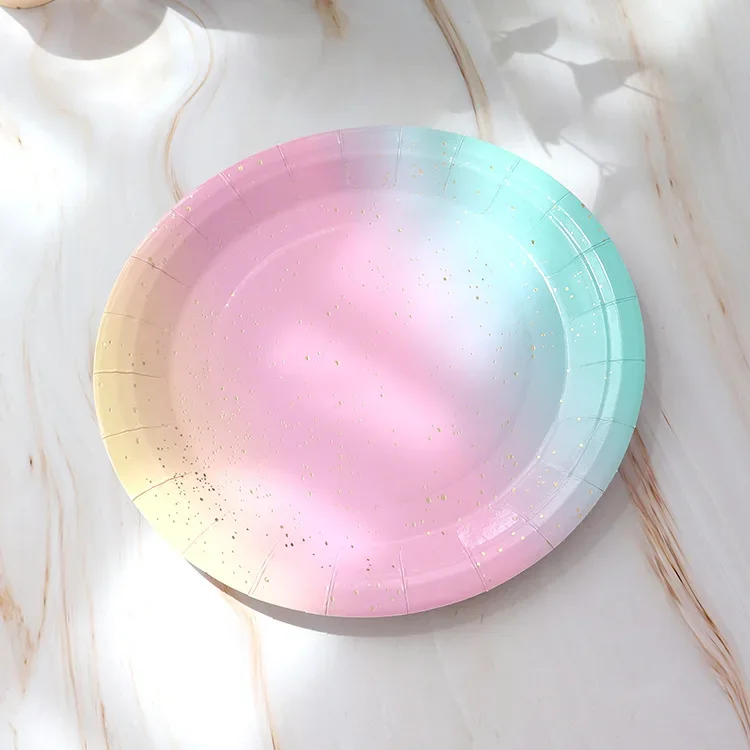 10pcs 7inch plates