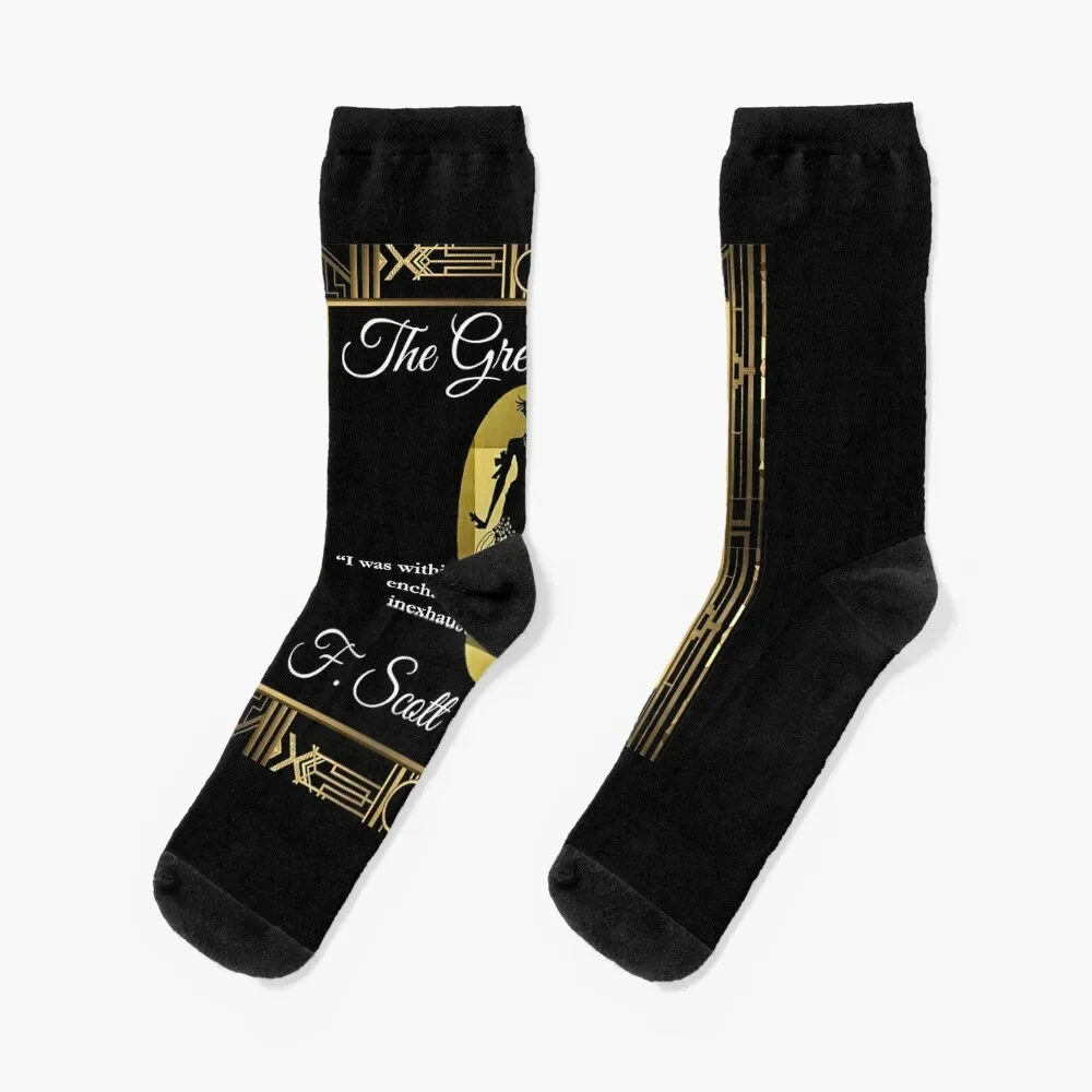 

The Great Gatsby Socks custom sports gifts Lots gym Men Socks Women's