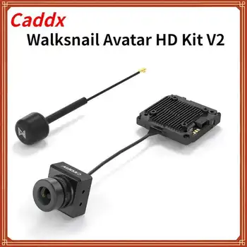 Caddx Walksnail Avatar HD Kit V2 Camera V2 Without Gyroflow+8G 32G VTX 1080P 120fps for Goggles Caddx FPV 1