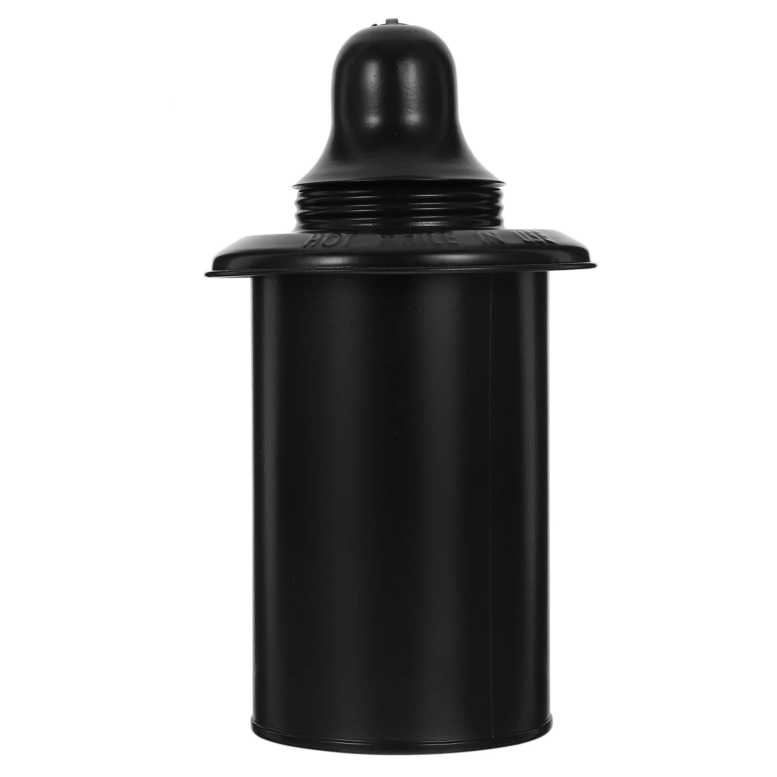 

Chargeable Flashlight Torch Jar Tabletop Canister Containers Iron Fuel for Garden