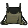 Front Chest Pack Multi-Pockets Fashion Sport Backpack Adjustable Strap Streetwear Chest Bag for Running Travel 5