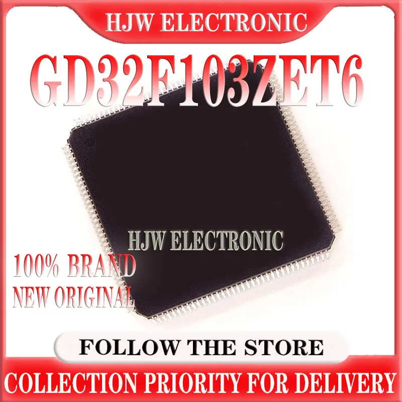 

Новый оригинальный чипсет GD32F103ZET6 GD32F103 LQFP144, 10-100 шт.