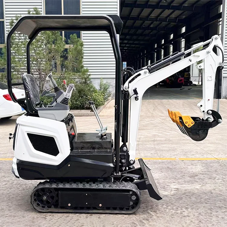 Minibagger der Marke Nicosail OKW12N, kleiner Raupenbagger, 1,2 Tonnen, günstige Eimerbagger zu verkaufen – Detail 7