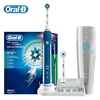 Oral B Pro 4000 3D Smartseries Ultrasonic Electric Toothbrush with Visible Pressure Sensor Power 4 Modes Waterproof Rechargeable