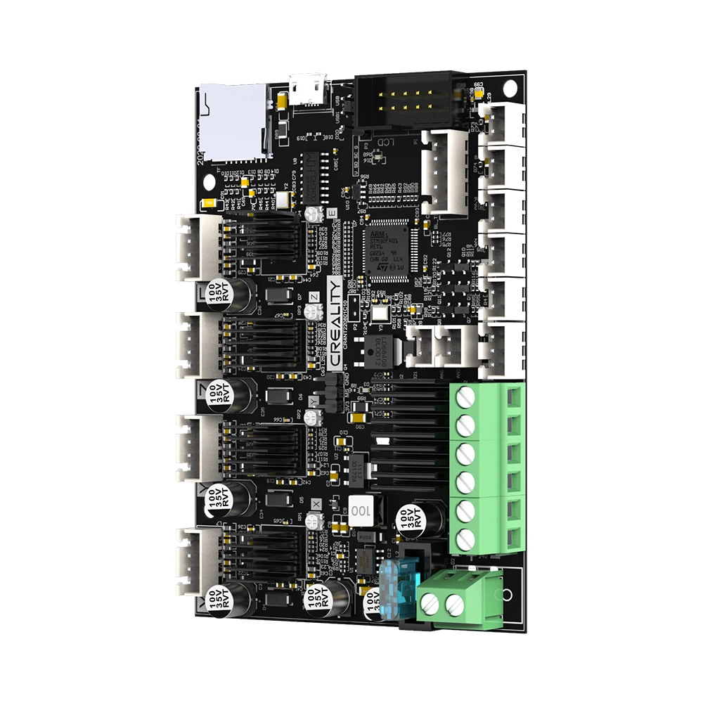 Crealidade-motherboard Silent Suporte Necessário Upgrade Firmware Marlin & Klipper Github Open Source Code Novidades Arrival e3 - Imagem 5