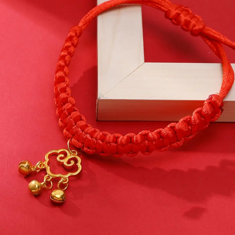 

Unique Chinese Design Pet Collar Hand-woven Chinese-inspired Rope Pet Collar Stylish Lucky Adjustable for Long Lifespan