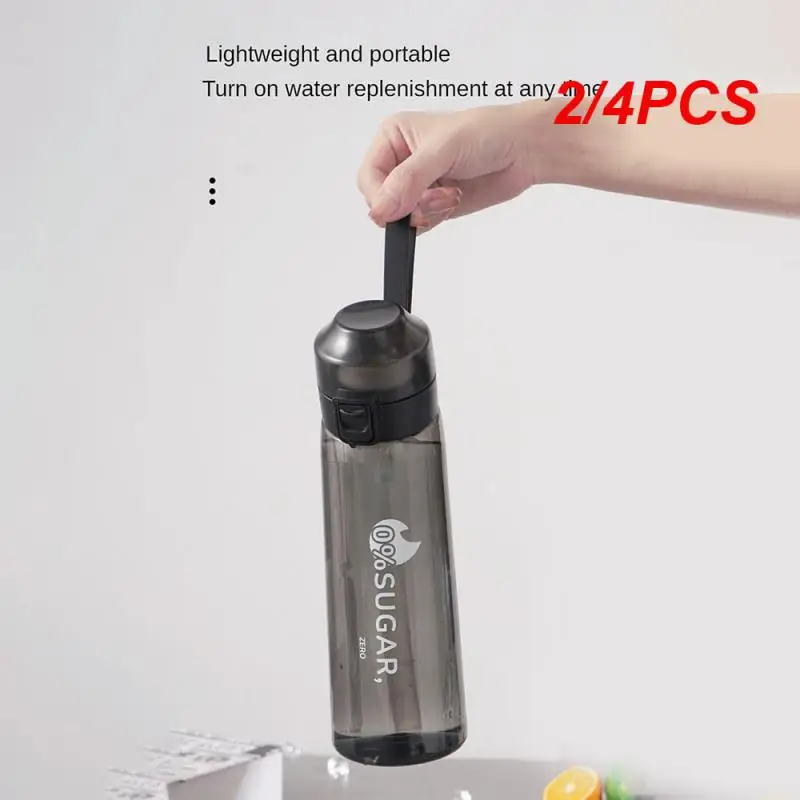 2/4 Pz 500Ml Airup Drinkfles Sapore Bottiglie D'Acqua Con Baccelli Per Kid Pod Air Borraccia Starter Set E Pod 0 Sugar Summer