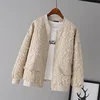 Solid Color Ladies Short Baseball Jacket 2023 New Korean Spring Casual White Jacket Top Female Cardigan Zipper Jackets Fashion 4