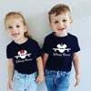 New Disney Bound Family Matching Shirts Cotton Dad Mom Kids Tees Baby Rompers Funny Mickey Minnie Airplane Disney Trip Outfits 2