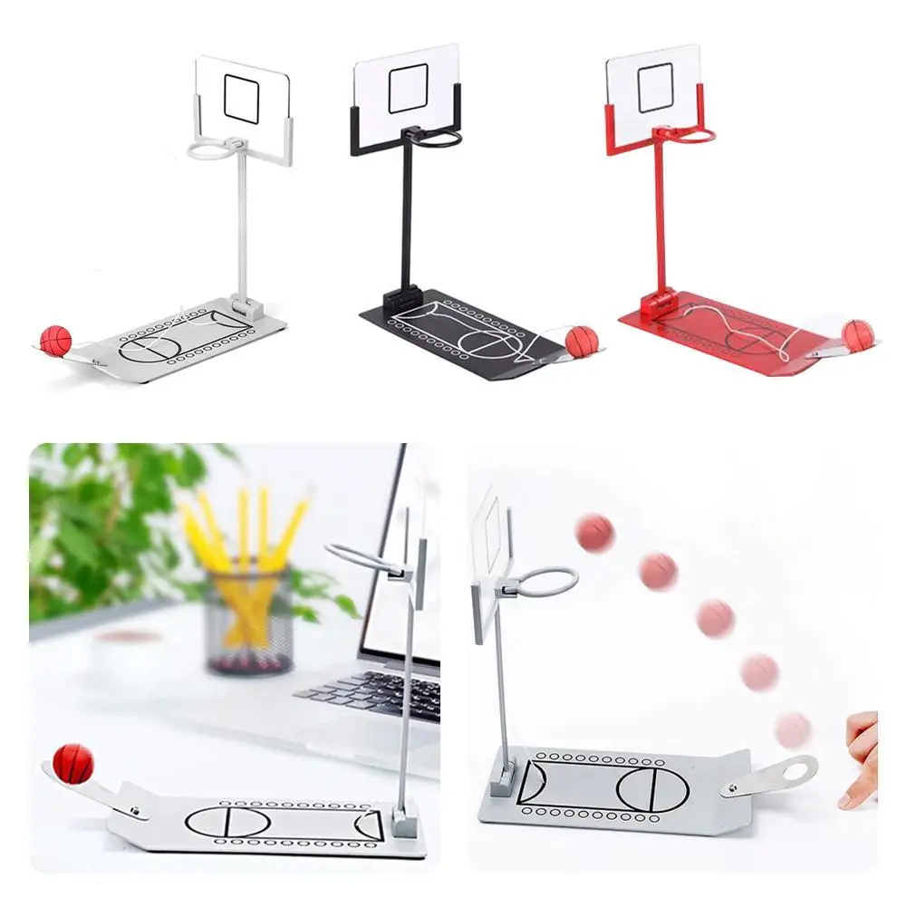 

Indoor Basketball Shooting Sports Games Children Play Sets Hoop 4-Ball Interactive Kids Board Game Desktop Ball Toy For Children