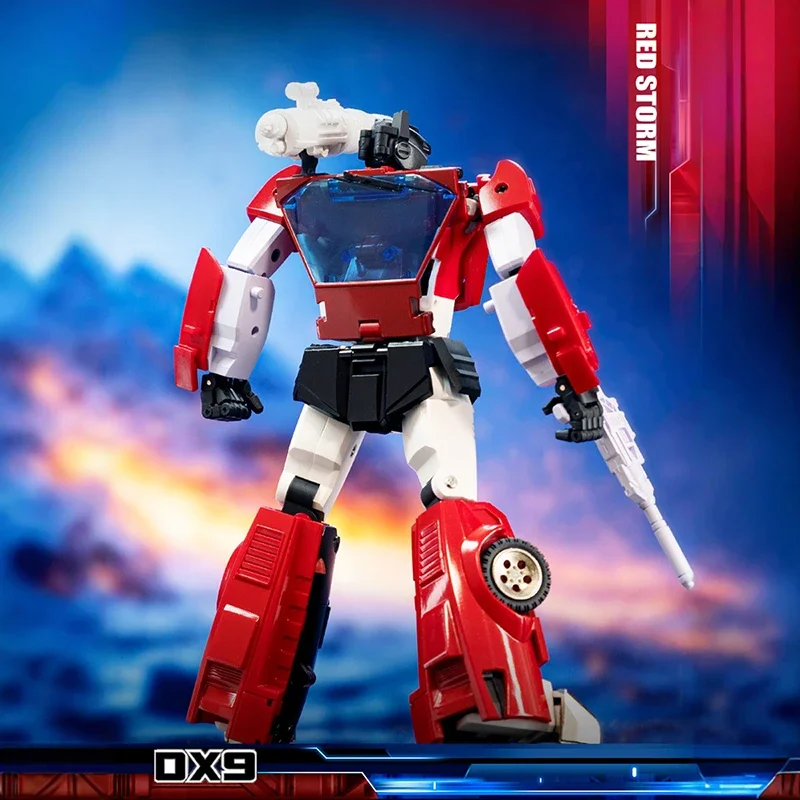 スラキュア Transformation DX9 D21 Red Storm G1 Sideswipe MP Scale Action
