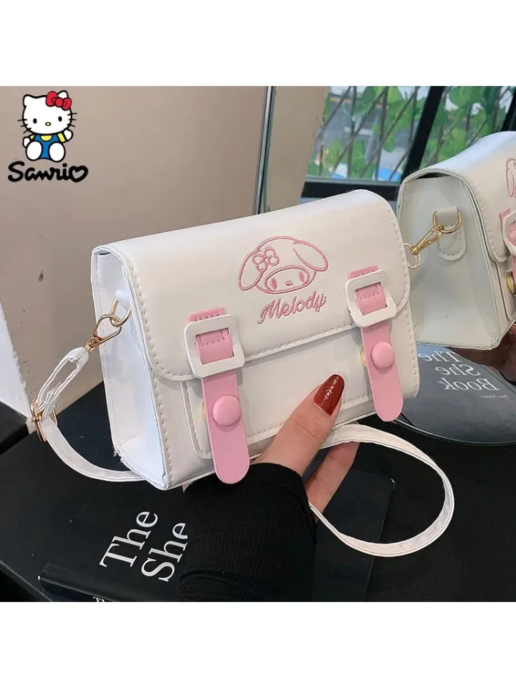 

Sanrio Shoulder Bag My Melody Bagpack Cinnamoroll Messenger Tote Y2K Hello Kitty Bag Kuromi Makeup Storage Crossbody Fashion Toy