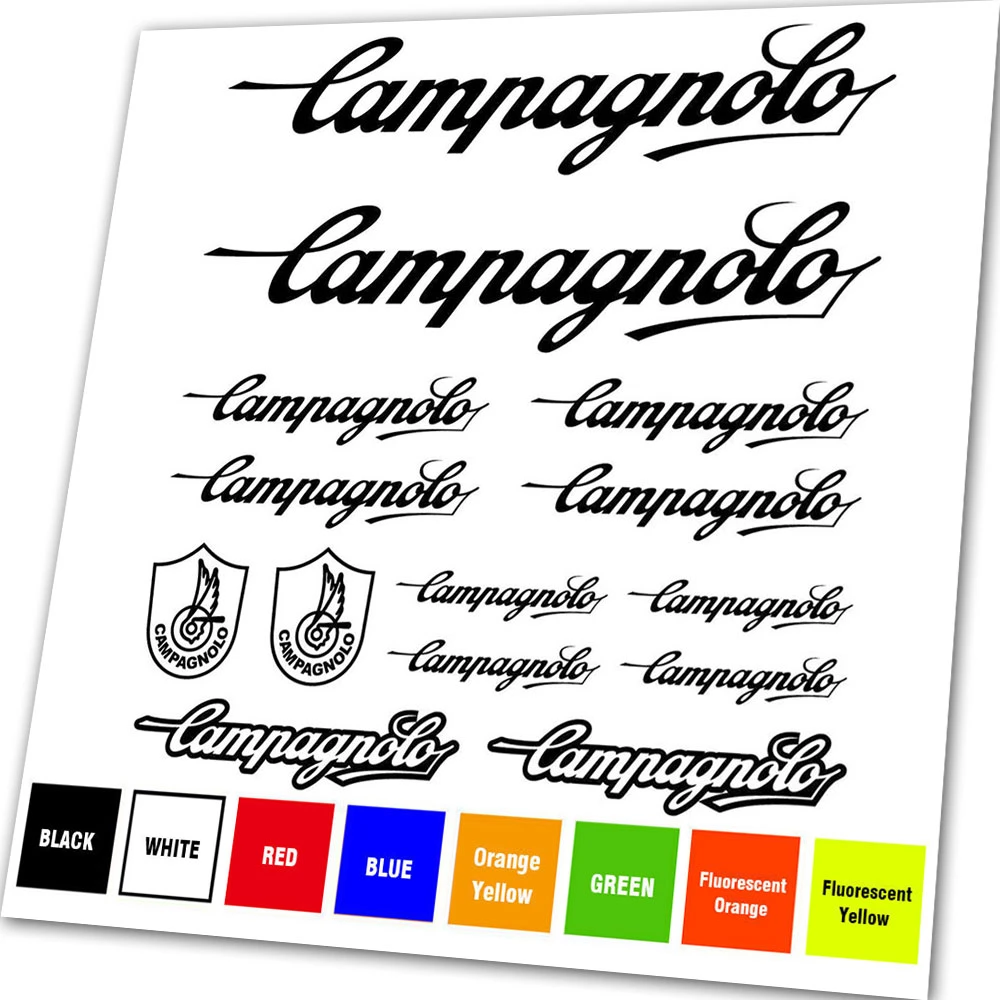 For CAMPAGNOLO Bike Bicycle Cycling Frame Vinyl Decal Sticker Graphic