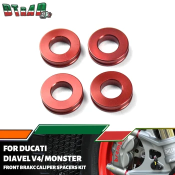 Per DUCATI Diavel V4 Monster 1200 SR Multistrada 1200 1260 Pikes Peak CNC In Alluminio Pinza Freno Anteriore Distanziatori Kit Decorare Cap