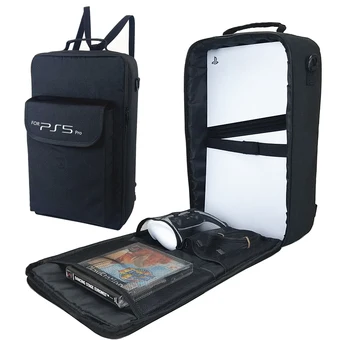 Mallette de voyage Portable pour PS5/PS5 Slim/PS5 Pro, sac de rangement de protection, sac à dos pour Console de jeu Playstation 5