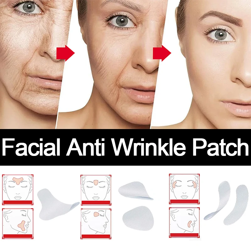 FacialTapeAntiWrinkleFaceTapesSaggingSkinLiftFaceFrownTape