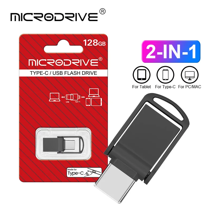 Compact Type C USB Flash Drive with Multiple Storage Options | Free Shipping