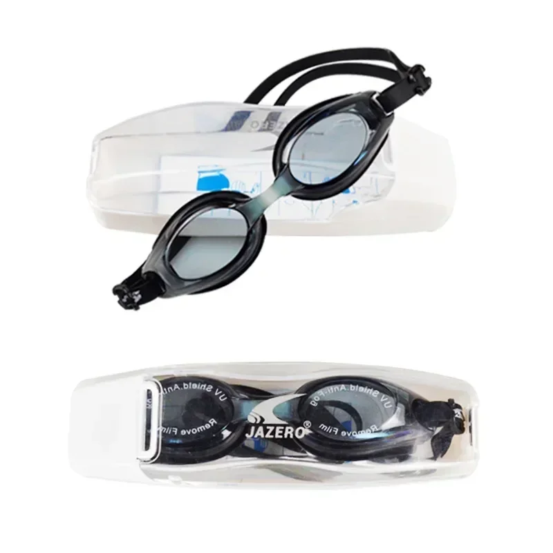 Kids Myopia Swimming Goggles for Boys Girls Ages 4-14 (Approximate) with Anti-fog Spray Swim Glasses  Eyewear 4
