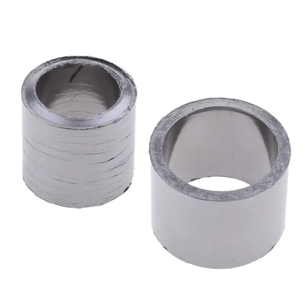 2 Packs Motorcycle / Motorcycle / Scooter Exhaust Gasket Fiber Sealing