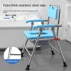 Install-Friendly Commode Chair Foldable Toilet Assistant Stable Support Convenient Bathroom Helper - Easy Assembly 4