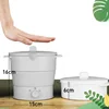 Folding Electric Cooker Pot Multifunction Mini Hot Rice  Student Dormitory Noodle For Kitchen Home Travel EU 800w 4