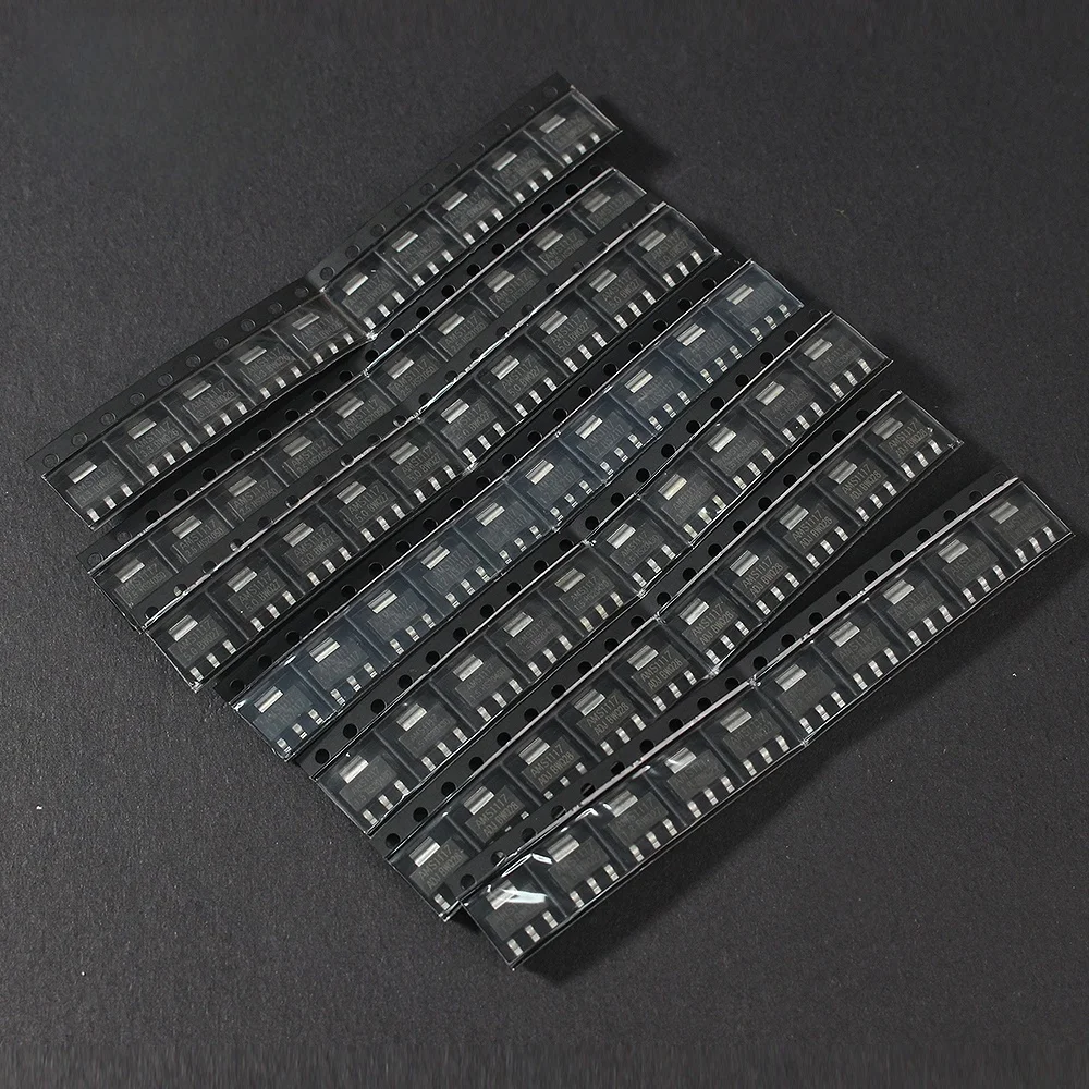 Voltage Regulator Kit 70PCS AMS1117 SOT-223 AMS1117-3.3V AMS1117-ADJ AMS1117-5.0V AMS1117-2.5V AMS1117-1.8V AMS1117-1.5V 1.2V-5V